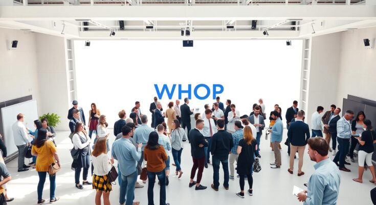 WHOP clipping community networking