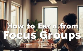 earn from focus groups
